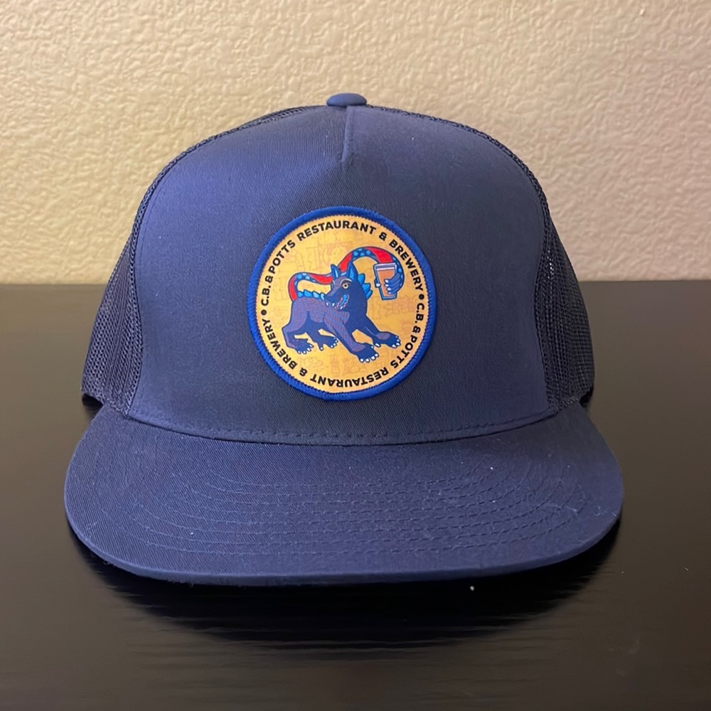 BLUE TRUCKER HAT